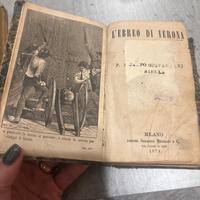 Libro antico 1872 “l’ebreo di verona”