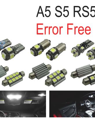 KIT 14 LAMPADE LED INTERNE PER AUDI A5 S5 RS5 B8 0