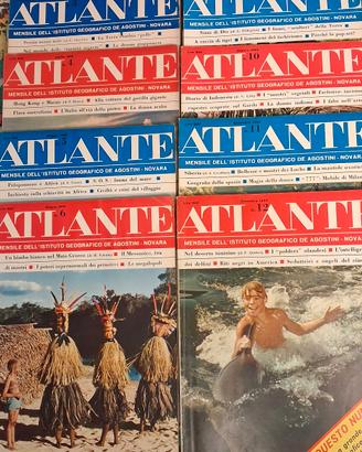 rivista ATLANTE annata completa del 1965