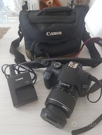 canon 1300D con obiettivo 18-55