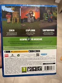 Gioco minecraft per PS5