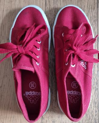 Scarpe di tela rosse Robe di Kappa