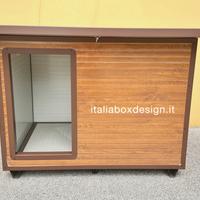 cuccia colorazione finto legno  coibentata