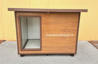 cuccia colorazione finto legno  coibentata