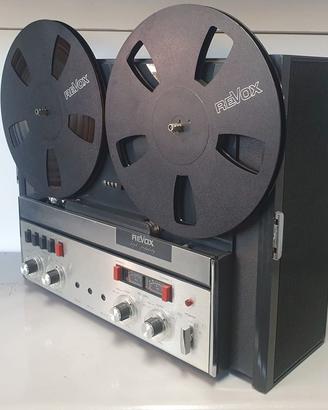 REVOX A 77 REGISTRATORE A BOBINE RIQUALIFICATO