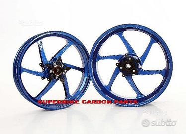 Yamaha r1 cerchi pvm superbike magnesio alluminio