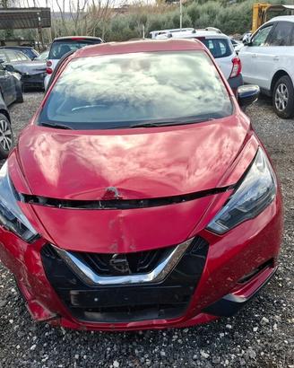 NISSAN MICRA 23 30.000 KM BENZINA SINISTRATA