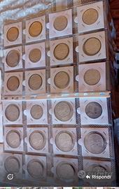 Lotto 50 pezzi da 10 lire anni 1949 1950