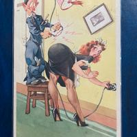 Cartolina umoristica viaggiata 1953