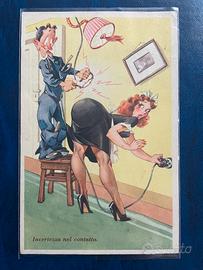 Cartolina umoristica viaggiata 1953