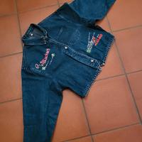 giacchetto in jeans da ragazza 