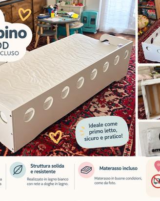 LETTINO BAMBINO CON MATERASSO