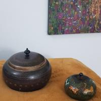 scatole decorative smaltate