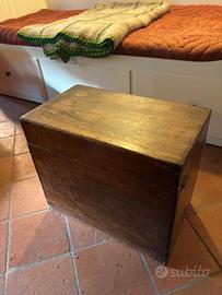 cassetta in legno piallata 1800