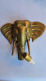 lampade da parete in metallo colo oro vintage