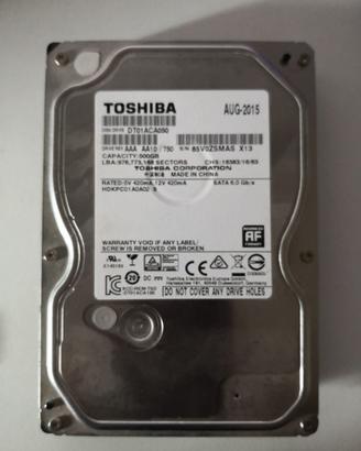 HARD DISK TOSHIBA DT01ACA050