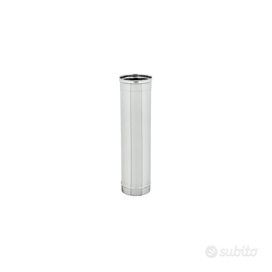 Tubo A Gomito Per Stufa FIREFIX – Diametro 150 Mm, 90 Gradi, In Acciaio Spesso 2 Mm, Nero, Senza Porta Di Pulizia