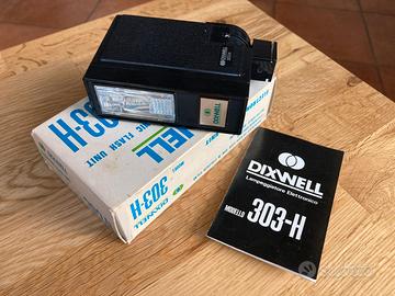 Flash elettronico vintage DIXWELL 303-H