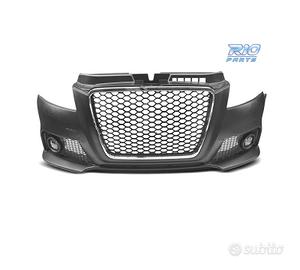 PARAURTI ANTERIORE AUDI A3 8P 08-12 LOOK RS3 CROMA
