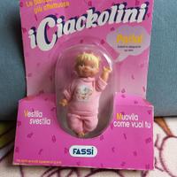 Bambola vintage "I Ciackolini",Fassi,Irwin Toy 
