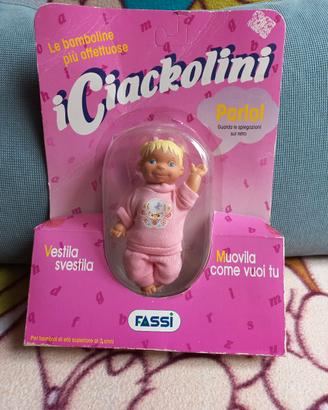 Bambola vintage "I Ciackolini",Fassi,Irwin Toy 