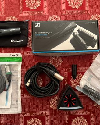 Sennheiser XSW-D XLR + E825S + varie