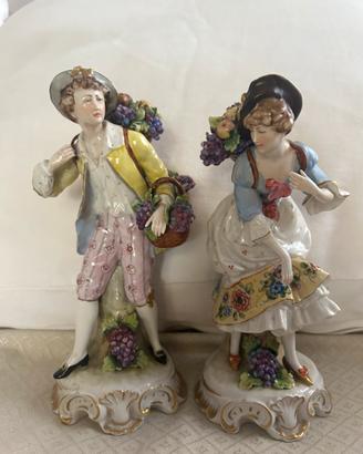 Coppia statuine Capodimonte