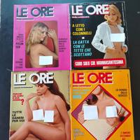 4 riviste le ore della settimana anno 1972