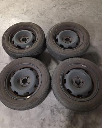 Cerchi in ferro Peugeot 208 o simili