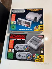 NINTENDO Mini nes  E Mini super Nintendo