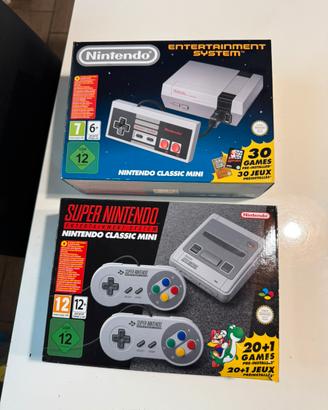 NINTENDO Mini nes  E Mini super Nintendo
