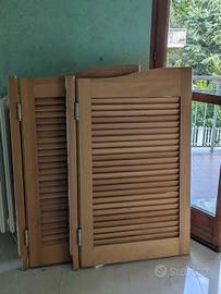 Porte stile saloon