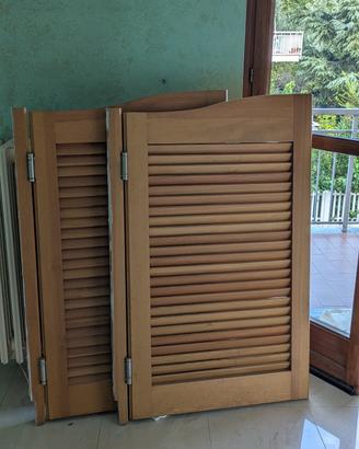 Porte stile saloon