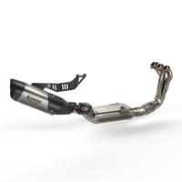 Scarico Akrapovic completo per TRACER 9