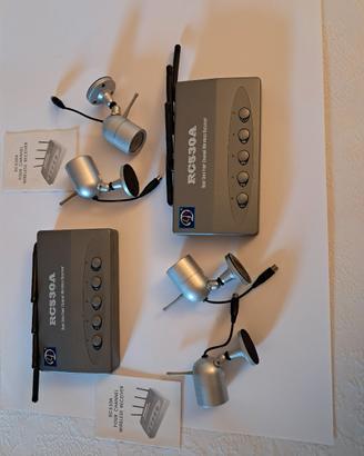 2 ricevitori e 4 telecamere wifi