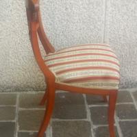4 sedie biedermeier