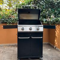 Barbecue a gas NATERIAL Kenton 3 bruciatori
