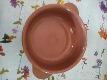 pentola in coccio marca PIRAL (Albissola) 