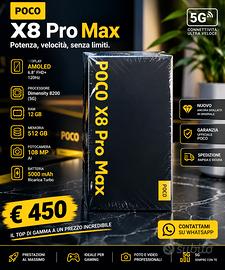 poco x8 pro max 512  12gb