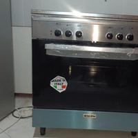 Cucina economica gas, con forno elettrico