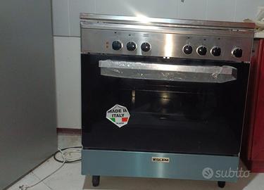 Cucina economica gas, con forno elettrico