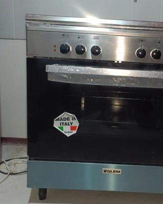 Cucina economica gas, con forno elettrico