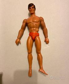 Big Jim originale anni 70 con 5 kit abiti