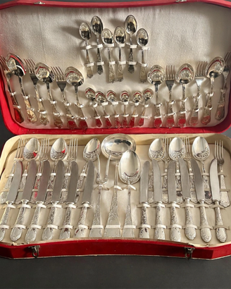 Servizio posate vintage arg.800