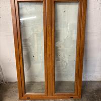 Finestra due ante + vasistas 99,5 x 157