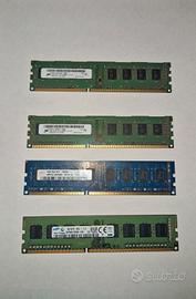 Lotto RAM DDR3 12GB Desktop PC (2x4GB + 2x2GB)
