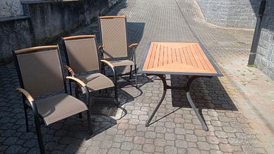 Set da giardino