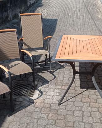 Set da giardino