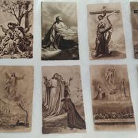 lotto 10 santini religiosi antichi