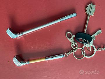 Penna e portachiavi tema GOLF